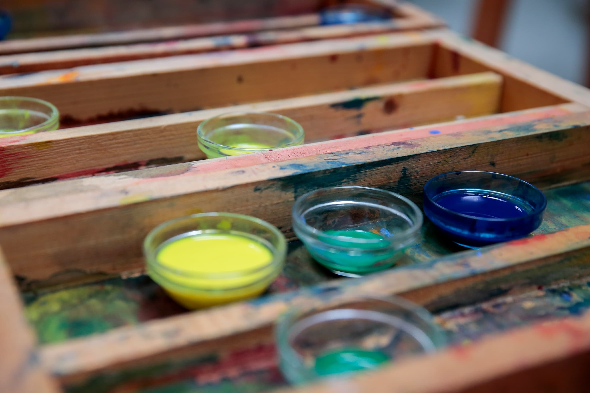 Selbst gestaltetes Epochenheft an der Waldorfschule Detmold