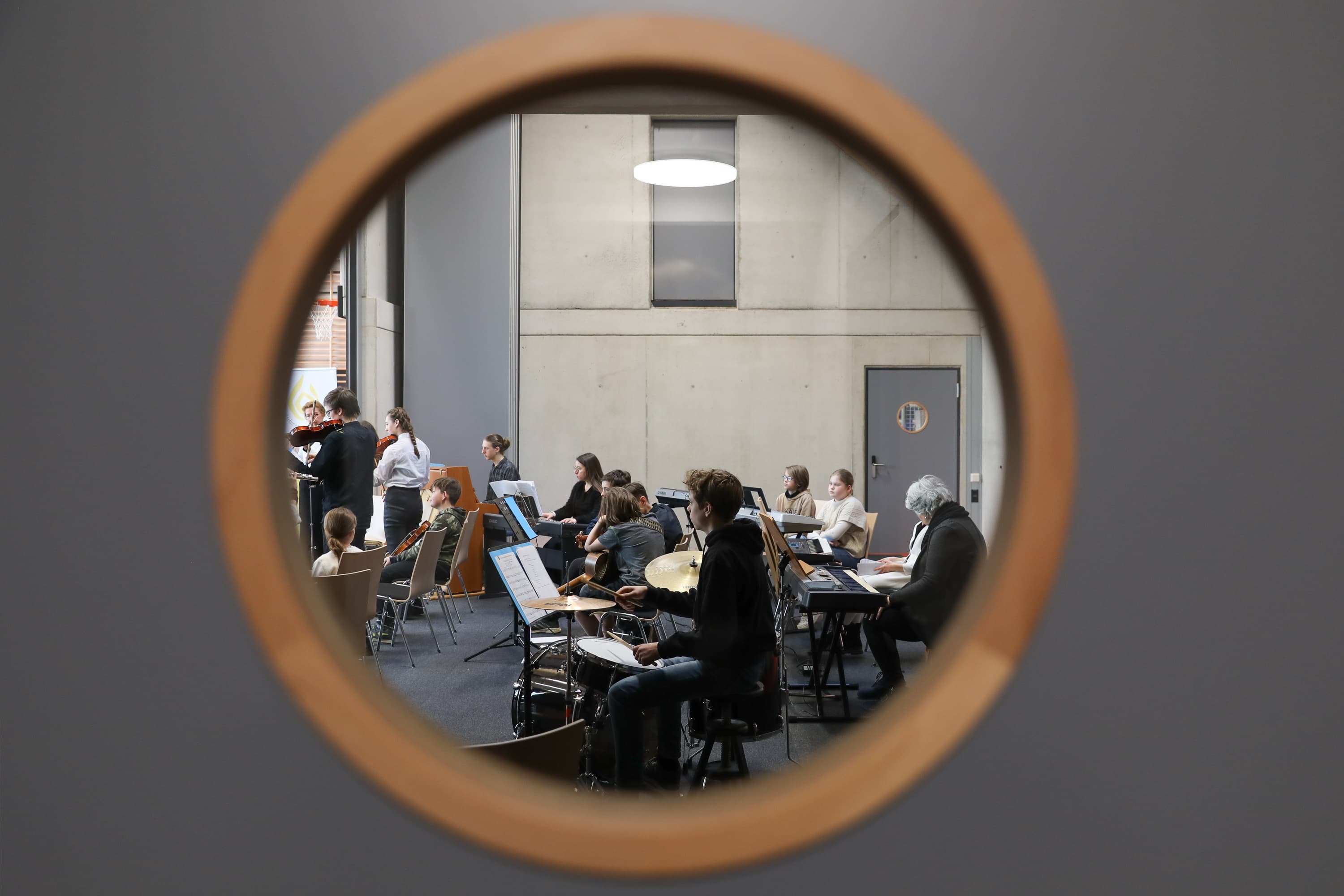 Arbeiten an der Waldorfschule Detmold